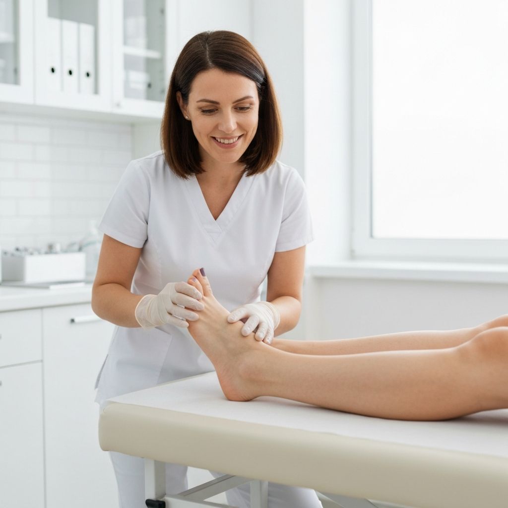 Professional foot care treatment at Essex Foot Care Services